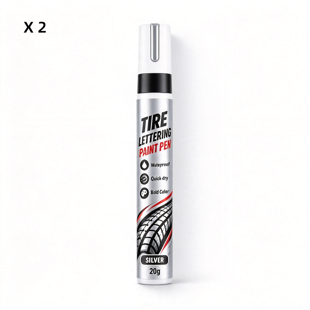 Quick Drying DIY Tire Marker for Car Wheel Decoration