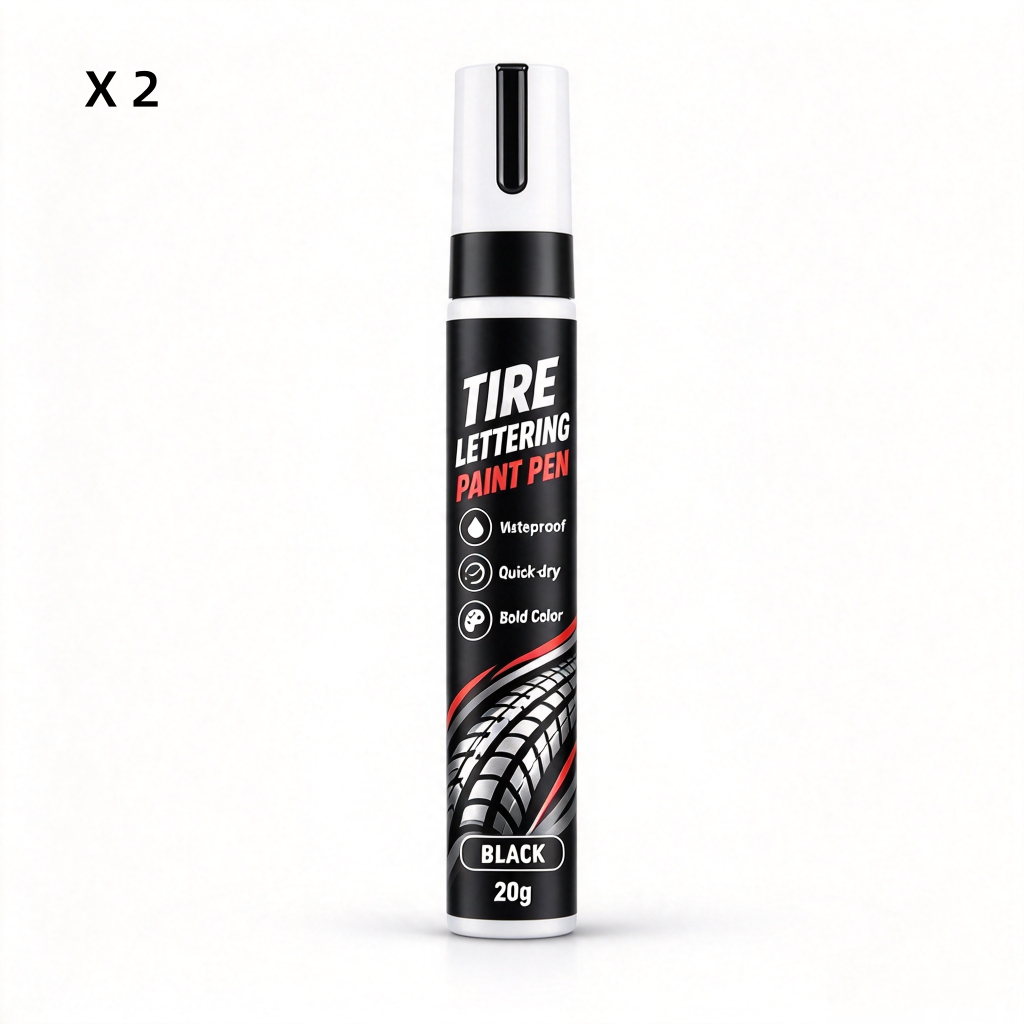 Quick Drying DIY Tire Marker for Car Wheel Decoration
