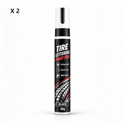 Quick Drying DIY Tire Marker for Car Wheel Decoration