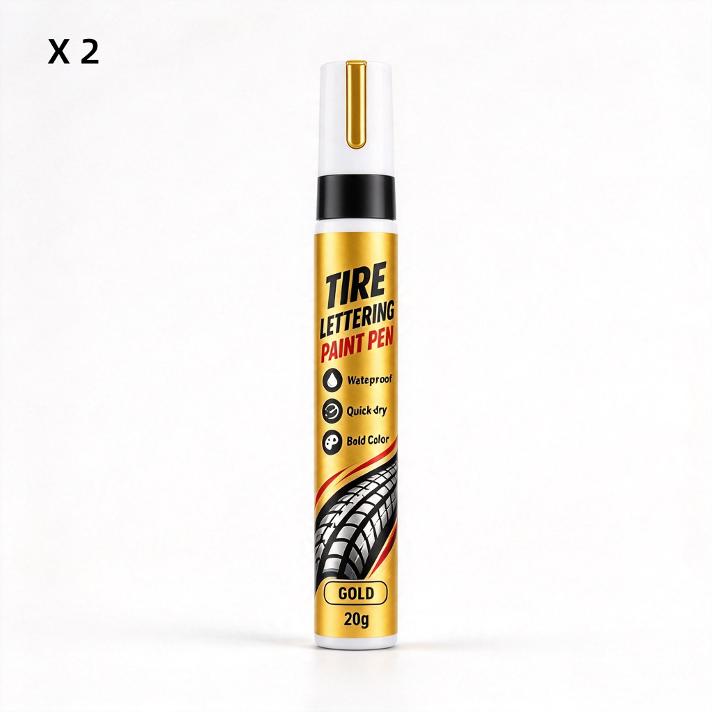 Quick Drying DIY Tire Marker for Car Wheel Decoration