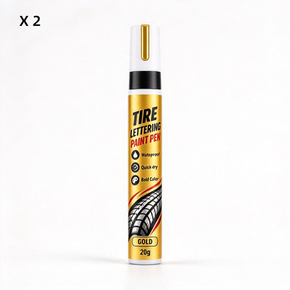 Quick Drying DIY Tire Marker for Car Wheel Decoration