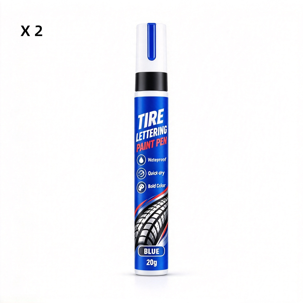 Quick Drying DIY Tire Marker for Car Wheel Decoration
