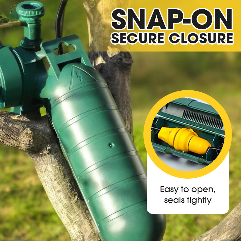 🔥Weatherproof Outdoor Electrical Connection Box – Protect Plugs, Timers & Extension Connections