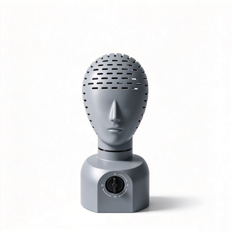 Mannequin Head Wig Dryer Stand with Hair Dryer Holder