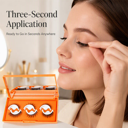 ⏳Limited Time 50% OFF✨Self-Adhesive Natural Look False Eyelashes, No Glue Needed👁️