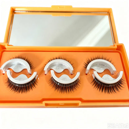 ⏳Limited Time 50% OFF✨Self-Adhesive Natural Look False Eyelashes, No Glue Needed👁️