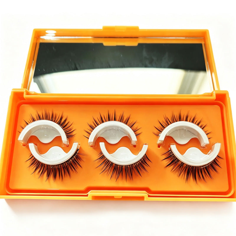 ⏳Limited Time 50% OFF✨Self-Adhesive Natural Look False Eyelashes, No Glue Needed👁️