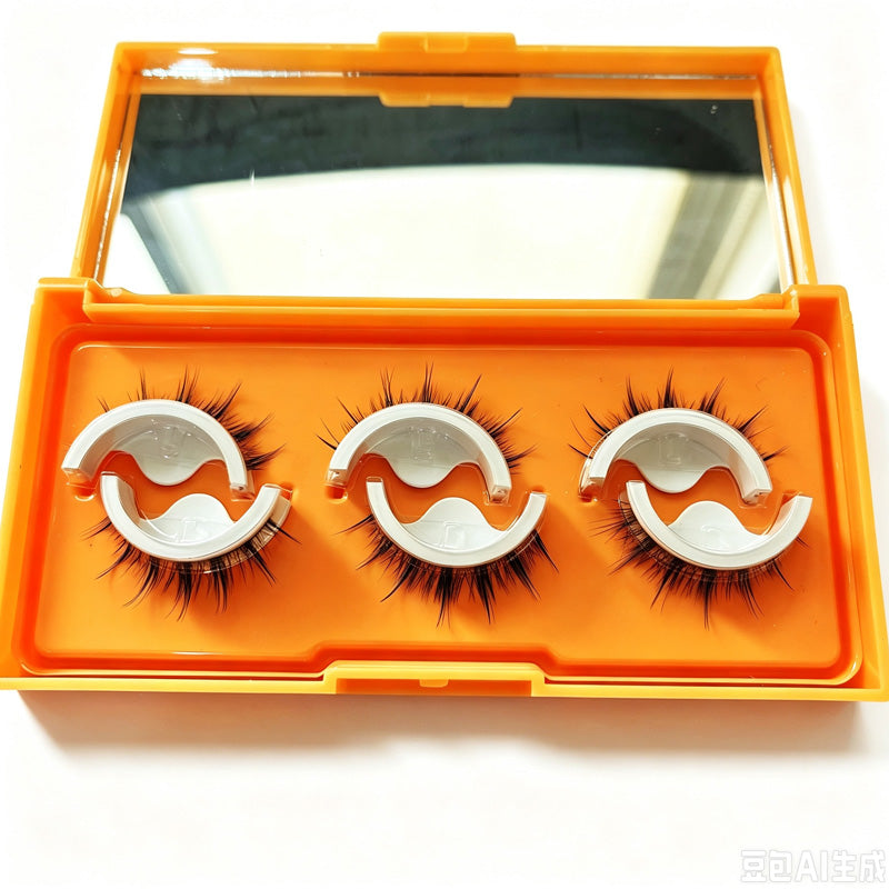 ⏳Limited Time 50% OFF✨Self-Adhesive Natural Look False Eyelashes, No Glue Needed👁️