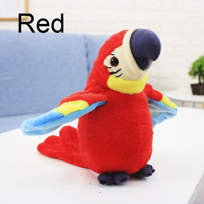 Interactive Talking Parrots Plush Toy
