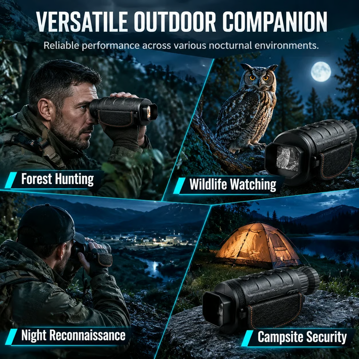 🔭 Digital Infrared Night Vision Monocular