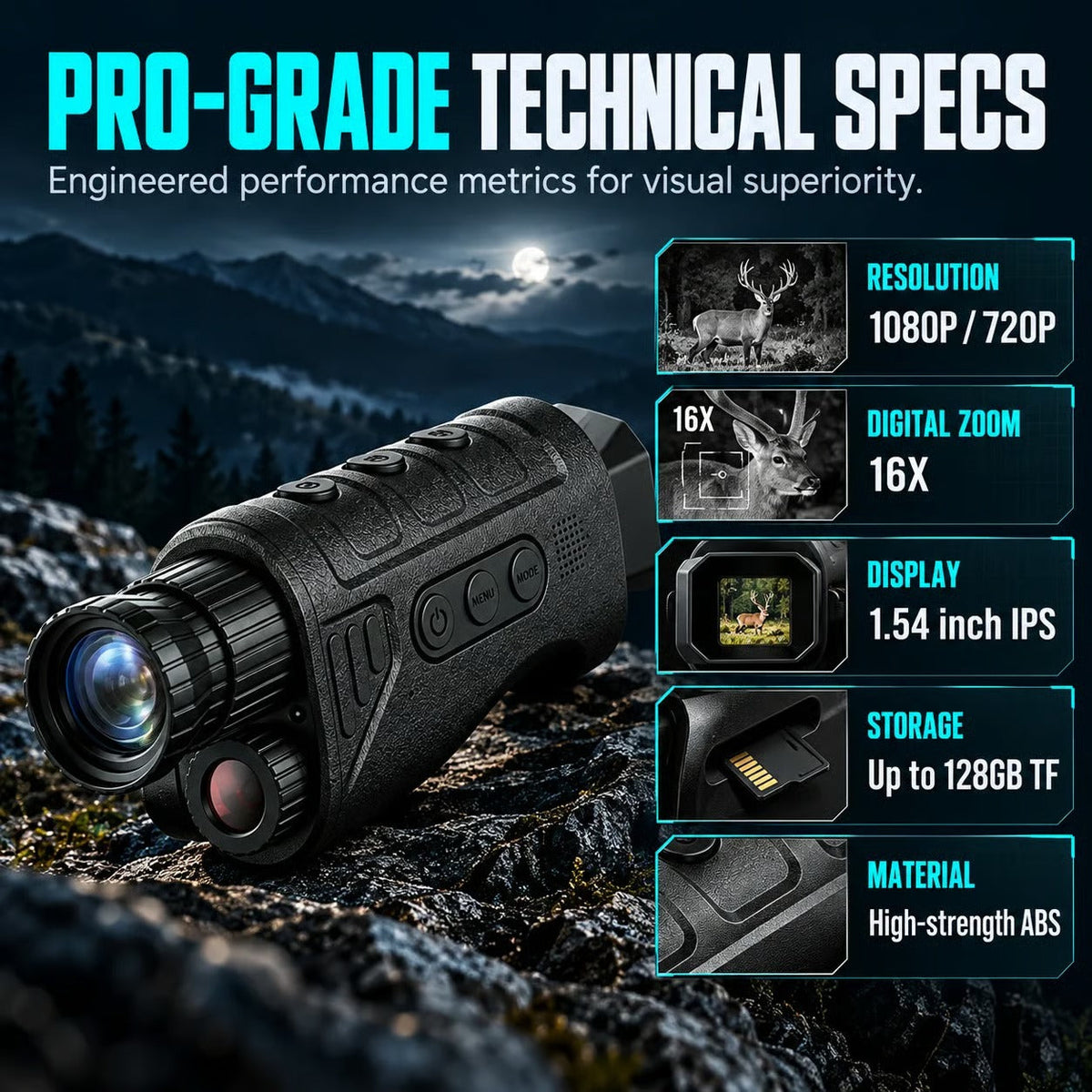 🔭 Digital Infrared Night Vision Monocular
