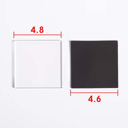 🖼️ Clear Acrylic Photo Magnet Kit