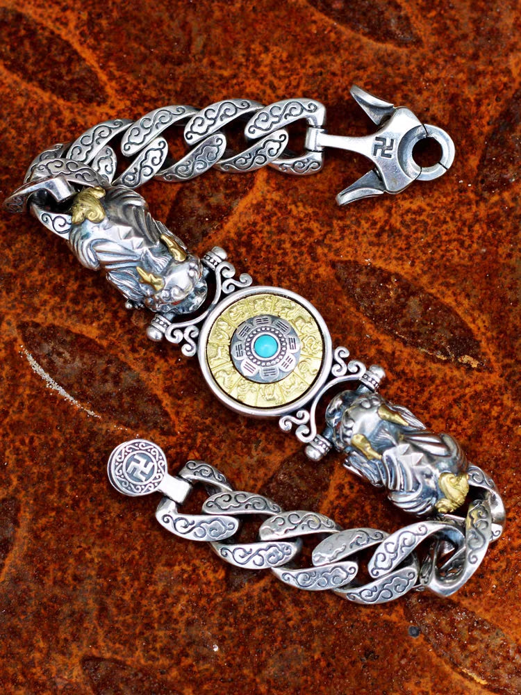 Good Luck Chakra Taotie Bracelet （2 Styles）