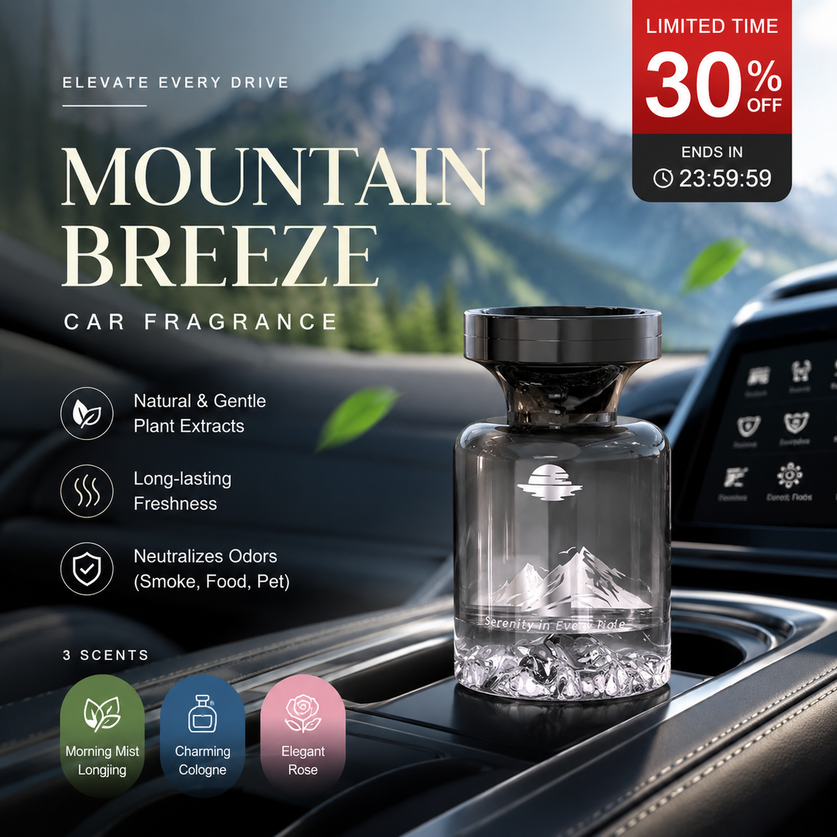🥳2026 HOT SALE🥳💞50K+ SOLD!🚗🌿 50% OFF!Long-Lasting Car Air Freshener💨✨