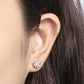 Stunning Classic Six-Prong Moissanite Stud Earrings