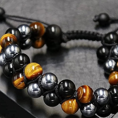 Tiger Power - Natural Tiger Eye Onyx Bracelet