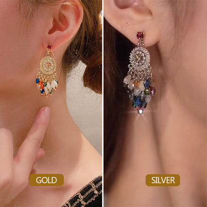Handmade Ethnic Style Beaded Earrings （2 styles）
