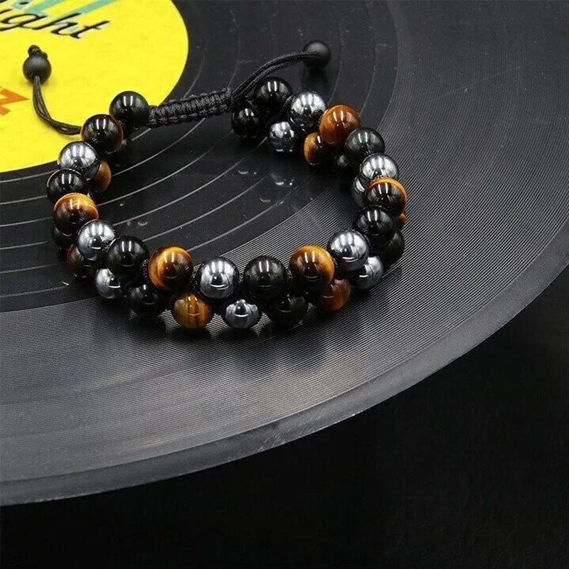 Tiger Power - Natural Tiger Eye Onyx Bracelet