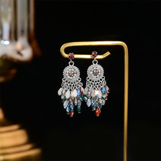 Handmade Ethnic Style Beaded Earrings （2 styles）