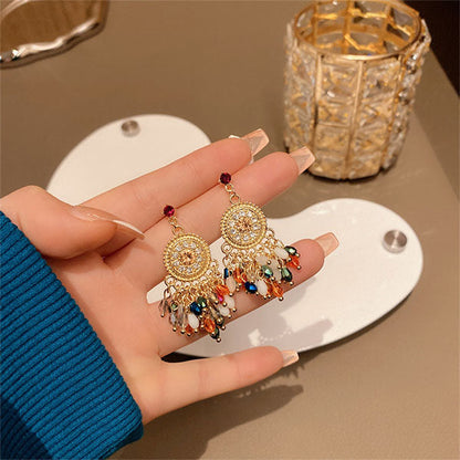 Handmade Ethnic Style Beaded Earrings （2 styles）