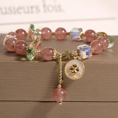 Natural Amethyst Water Drop Bracelet ( 10 Styles )