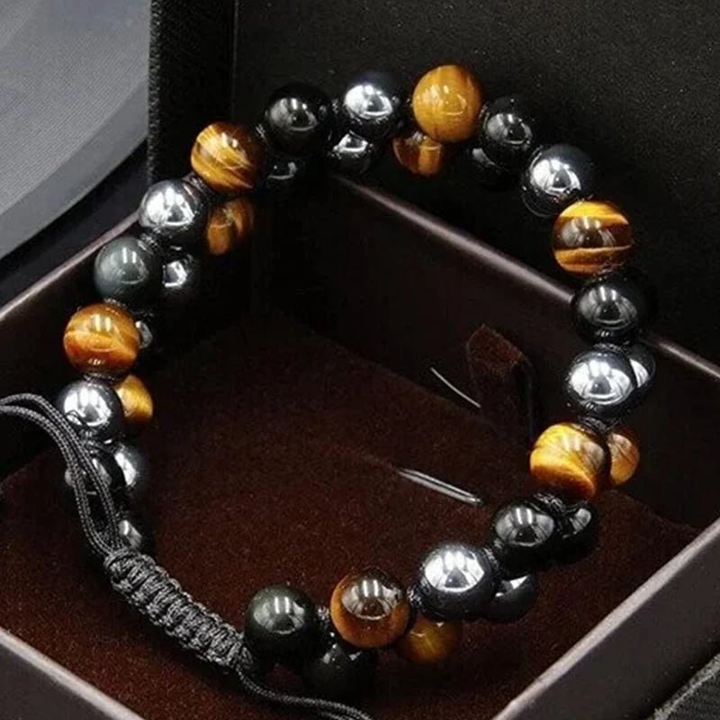 Tiger Power - Natural Tiger Eye Onyx Bracelet
