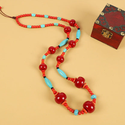 Tibetan Turquoise Dzi Pendant ( 7 Styles )