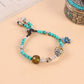 Tibetan Turquoise Beeswax Braided Bracelet （6 styles）