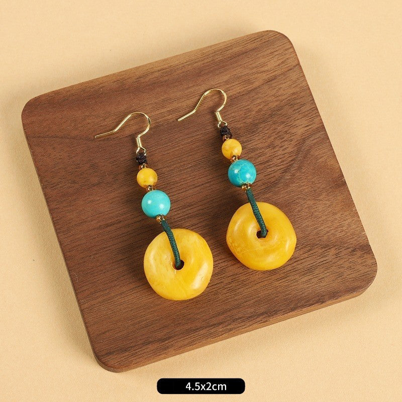 Ethnic Style Beeswax Earrings （8 styles）