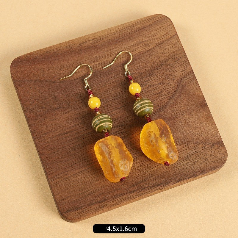 Ethnic Style Beeswax Earrings （8 styles）