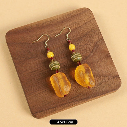 Ethnic Style Beeswax Earrings （8 styles）