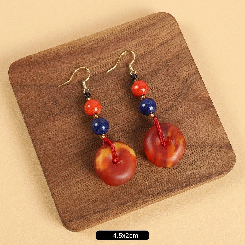 Ethnic Style Beeswax Earrings （8 styles）