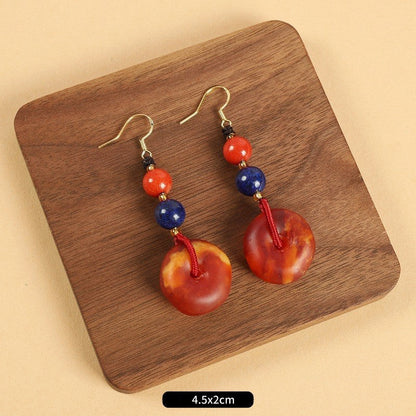 Ethnic Style Beeswax Earrings （8 styles）