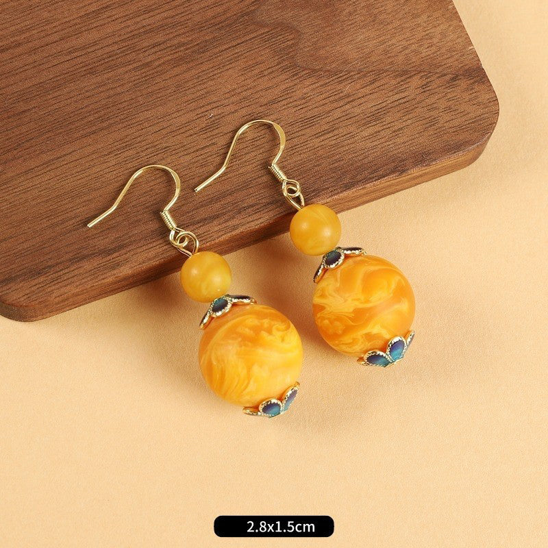 Ethnic Style Beeswax Earrings （8 styles）