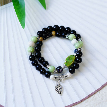 [Exclusive gift] Vintage ceramic beads bracelet