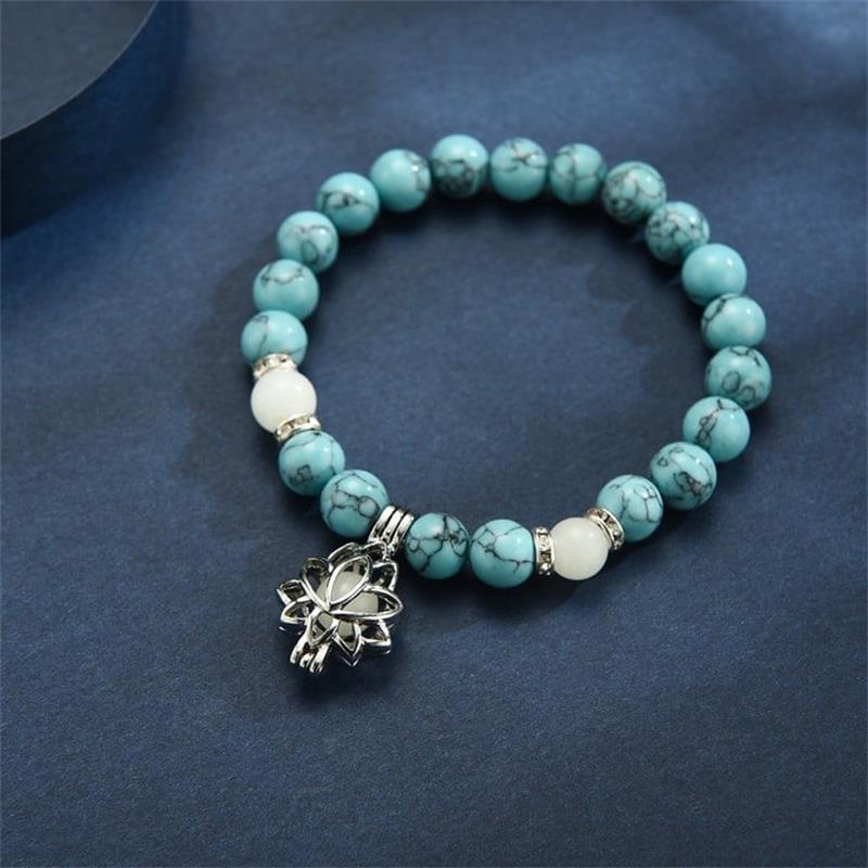 Turquoise Luminous Bracelet -- （Starlight in the palm of one's hand）