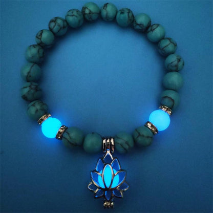Turquoise Luminous Bracelet -- （Starlight in the palm of one's hand）