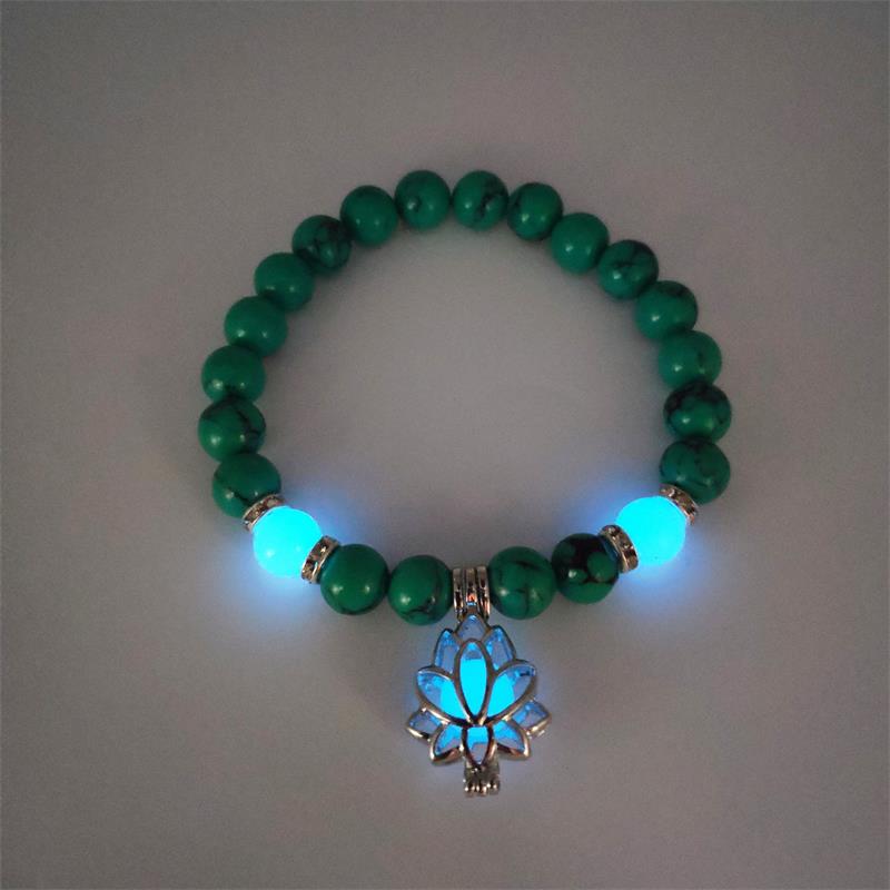 Turquoise Luminous Bracelet -- （Starlight in the palm of one's hand）