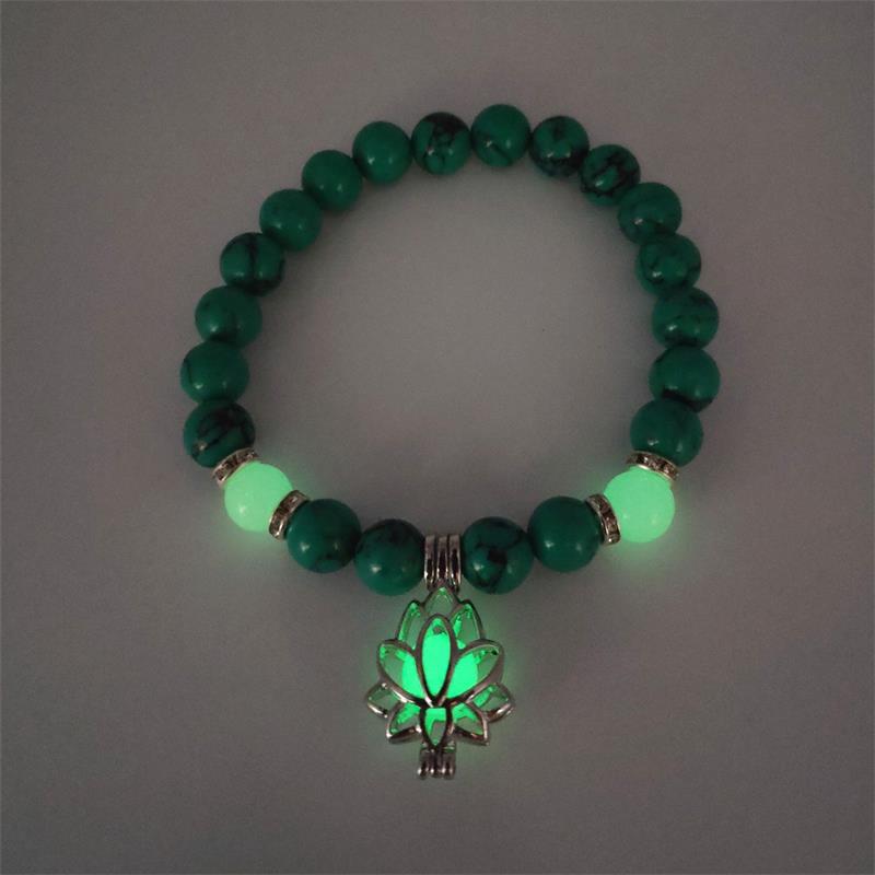 Turquoise Luminous Bracelet -- （Starlight in the palm of one's hand）