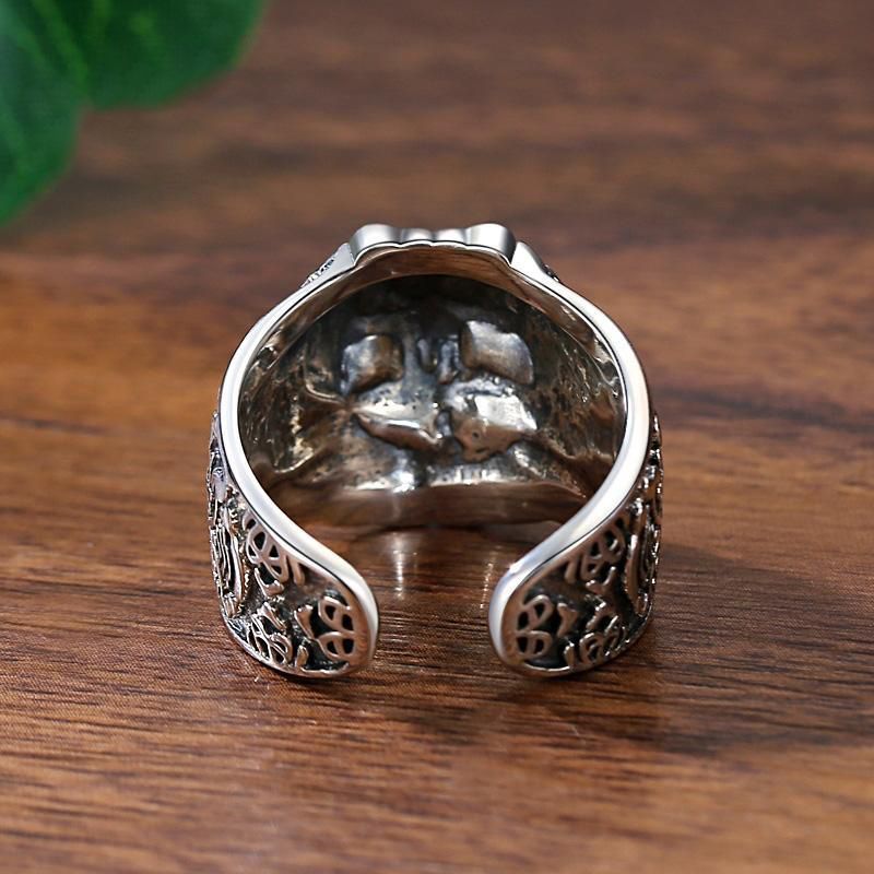 Men's Vintage Beast Brave Ring