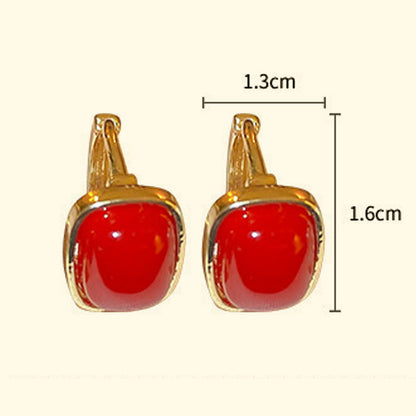 Best Gift for Her - Fashion Retro Geometric Square Earrings