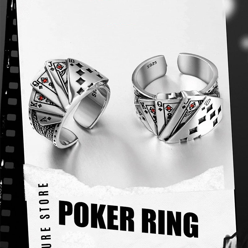 The God of Fortune favors -- POKER RING