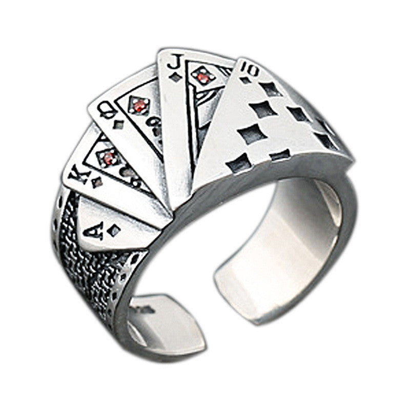 The God of Fortune favors -- POKER RING