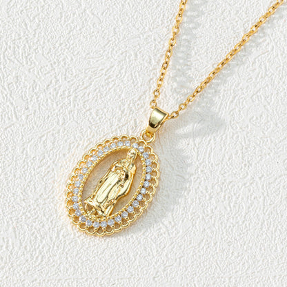 [best gift] Pendant of the Virgin Mary's patronage
