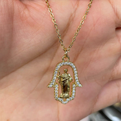 [best gift] Pendant of the Virgin Mary's patronage