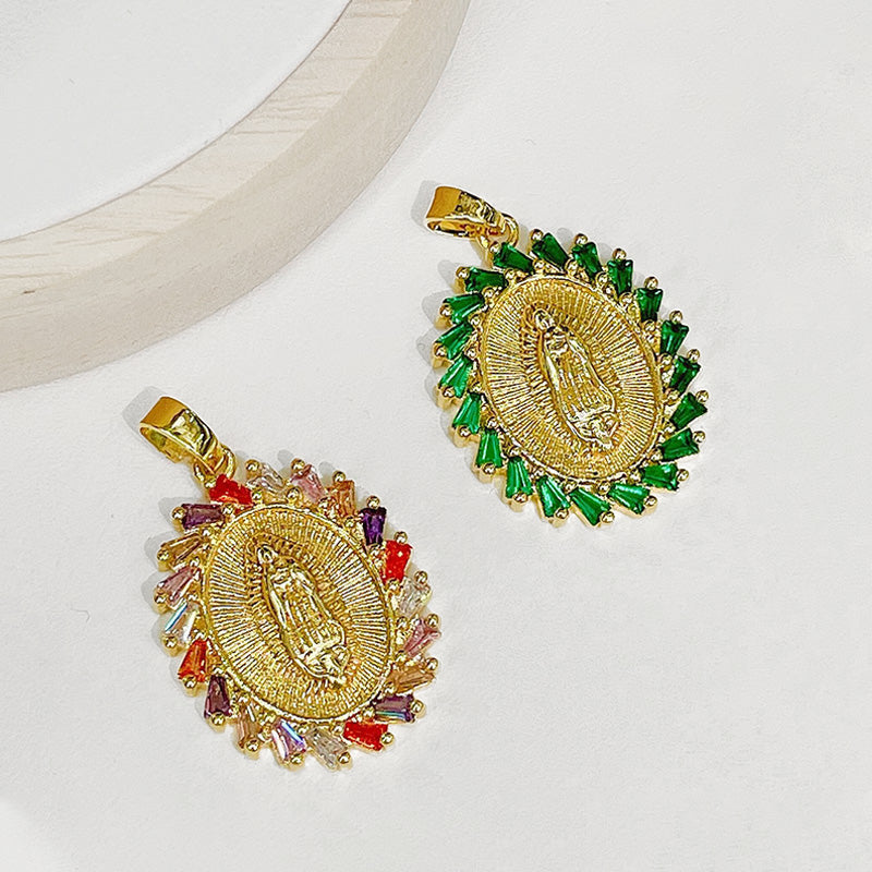 [best gift] Pendant of the Virgin Mary's patronage