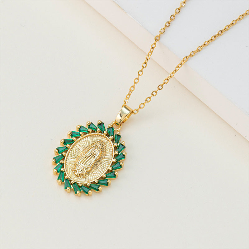 [best gift] Pendant of the Virgin Mary's patronage