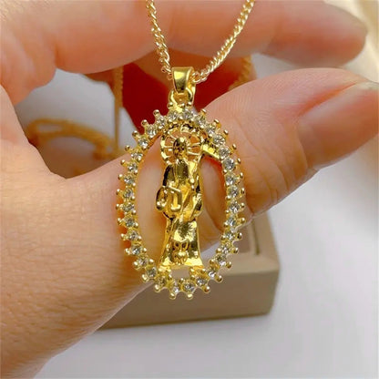 [best gift] Pendant of the Virgin Mary's patronage