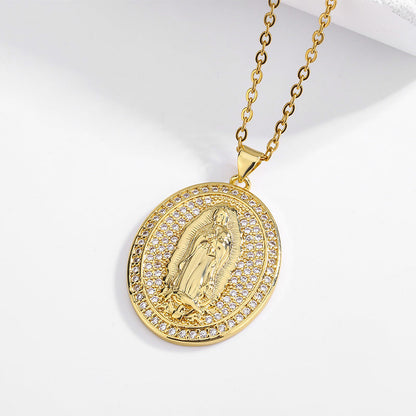 [best gift] Pendant of the Virgin Mary's patronage