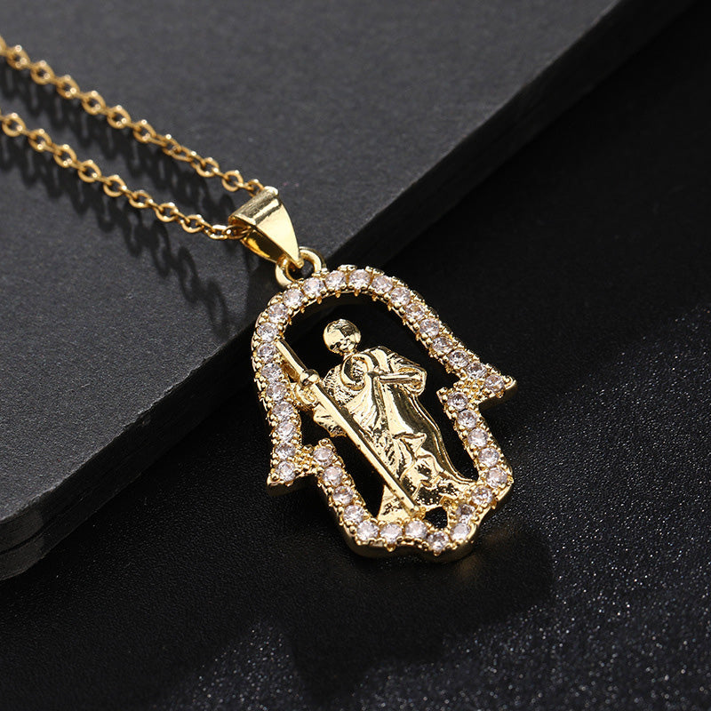 [best gift] Pendant of the Virgin Mary's patronage